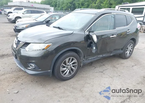 2014 Nissan Rogue S/Sl/Sv from USA, damaged, VIN 5N1AT2MVXEC831682